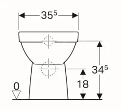 Geberit Selnova Square - Staande Toiletpot, 530x355 Mm, Rimfree, Wit 500.153.01.1 9 Geberit Selnova Square - Staande Toiletpot, 530x355 Mm, Rimfree, Wit 500.153.01.1 -Hansgrohe Winkel a3343ed91c6c0bf648577c47
