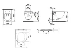 Laufen Pro - Hangend Toilet Met Slim Wc-bril, Slowclose, Rimless, Wit H8669540000001 10 Laufen Pro - Hangend Toilet Met Slim Wc-bril, Slowclose, Rimless, Wit H8669540000001 -Hansgrohe Winkel a49ef973c75ac9eadc35af89