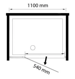 Lansanit LitLUX Slim Tadao - Pendel Douchedeur, Black Line 1100 Mm, Mat Zwart/helder Glas PD3-11-B -Hansgrohe Winkel a5ad17c9f4150e8c24b95172