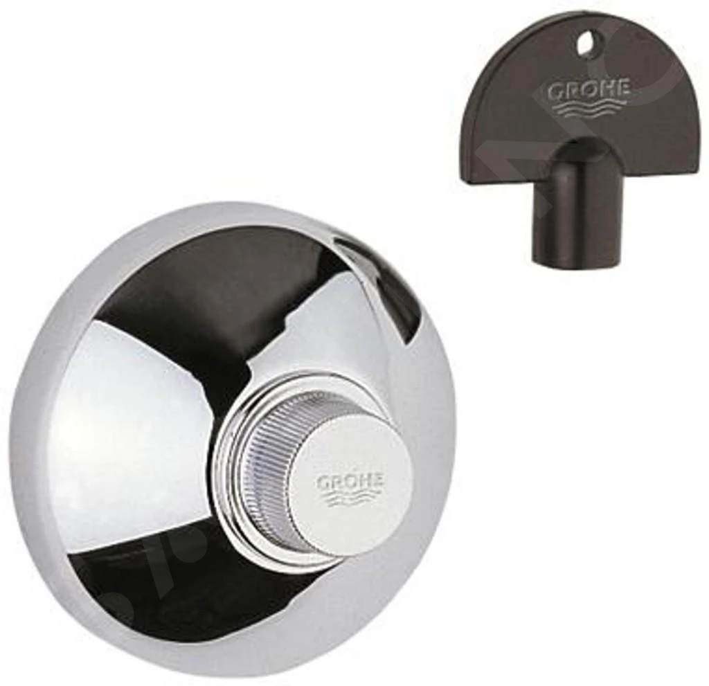 Grohe Atlanta - Afdekset Voor Inbouwstopkraan, Chroom 19841000 3 Grohe Atlanta - Afdekset Voor Inbouwstopkraan, Chroom 19841000
