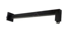 Paffoni Ringo West - Douchearm SQUARE, Lengte 400 Mm, Mat Zwart ZSOF063NO