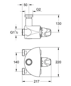 Voorkant -Hansgrohe Winkel aba27fefcc0fc679964eb05d