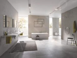 Grohe Rainshower - Hoofddouche Cosmopolitan 310 Met Douchearm, 1 Straalsoort, Supersteel 26066DC0 -Hansgrohe Winkel ae0f40b55ecad21baa929da8