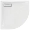Ideal Standard Ultra Flat New - Douchebak, Halfrond 800x800 Mm, Wit T449101 -Hansgrohe Winkel b19213527efa692c57e1e7ed