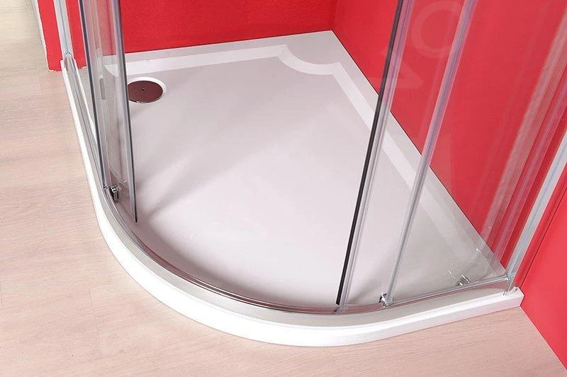 Gelco Douchebakken - RIVA Douchebak, 1200x900 Mm, Links, Wit GR12090L 6 Gelco Douchebakken - RIVA Douchebak, 1200x900 Mm, Links, Wit GR12090L - Afbeelding 4