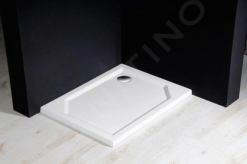 Gelco Douchebakken - Douchebak SARA, 900x700 Mm, Wit HS9070 5 Gelco Douchebakken - Douchebak SARA, 900x700 Mm, Wit HS9070 - Afbeelding 3