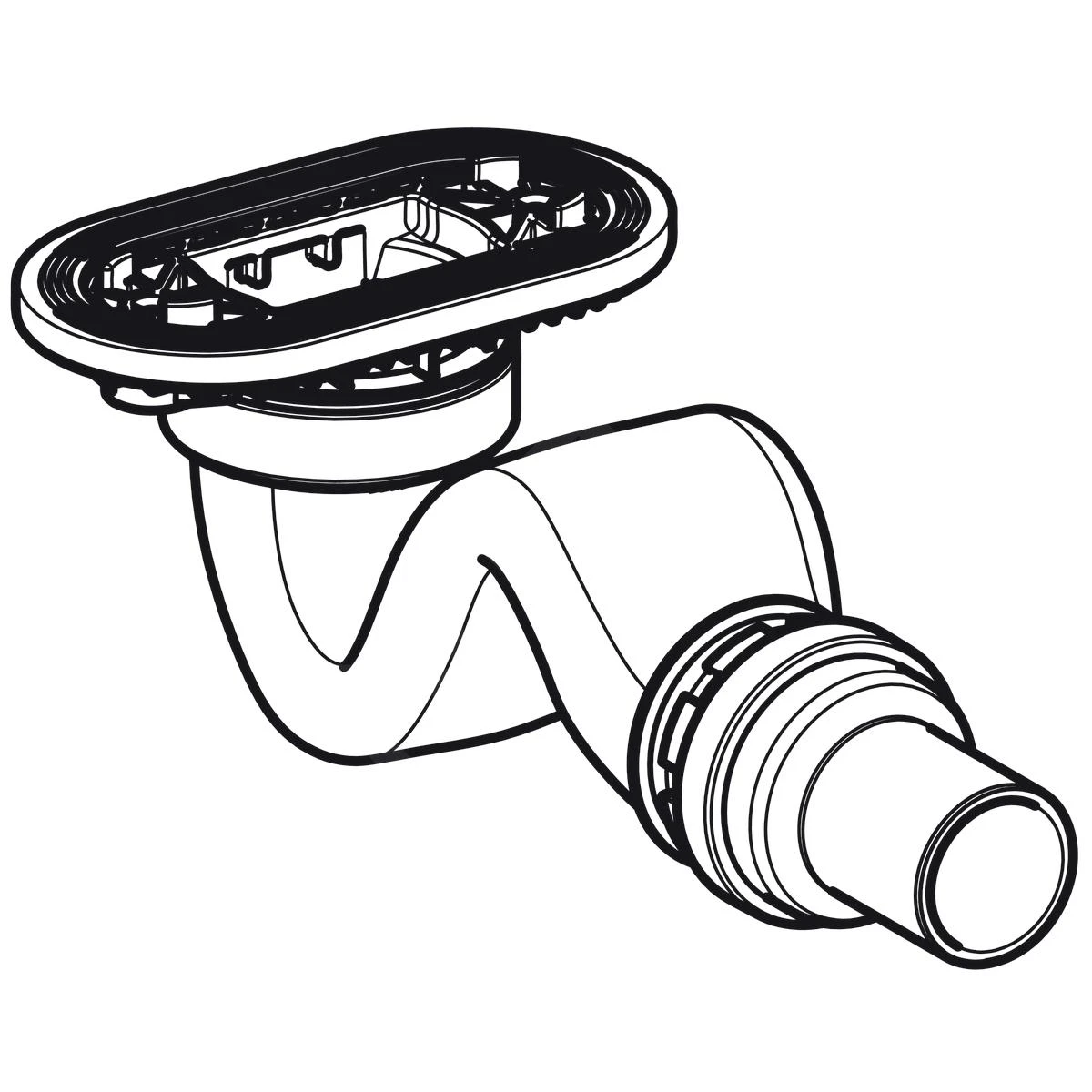 Geberit Sestra - Afvoerset Voor Douchebakken, Waterslothoogte 50 Mm 550.018.00.1 5 Geberit Sestra - Afvoerset Voor Douchebakken, Waterslothoogte 50 Mm 550.018.00.1 - Afbeelding 3