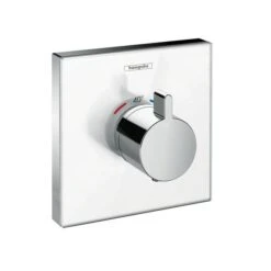 Hansgrohe Shower Select Glass - Highflow Inbouw Thermostaat, Wit/chroom 15734400