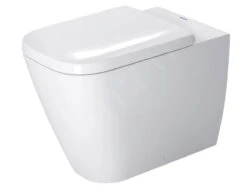 Duravit Happy D.2 - Staande Bidet, Met WonderGliss, Alpine Wit 21590900001