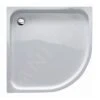 Duravit D-Code - Kwartronde Douchebak 900x900 Mm, Antislip, Alpine Wit 720108000000001