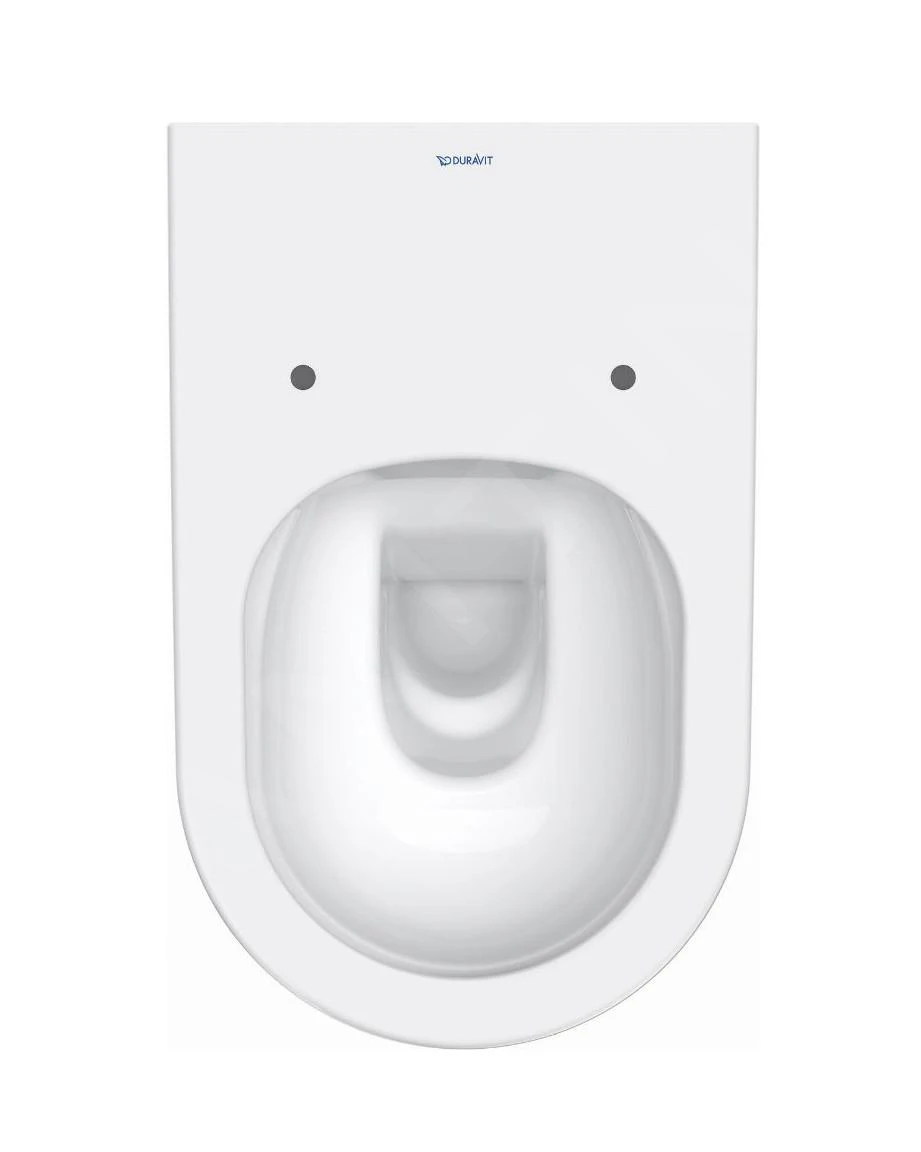 Duravit D-Neo - Staand Toilet, Afvoer Horizontaal, Rimless, Met WonderGliss, Wit 20030900001 5 Duravit D-Neo - Staand Toilet, Afvoer Horizontaal, Rimless, Met WonderGliss, Wit 20030900001 - Afbeelding 3