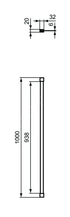 Ideal Standard Connect 2 - Bevestigingsarm, Chroom K9382VA -Hansgrohe Winkel e16089c324322a076fa53ae3