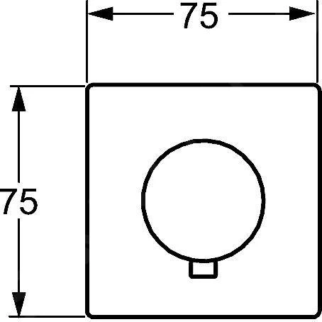 Hansa Signatur - Afbouwdeel Voor Inbouwstopkraan, Chroom 02289172 5 Hansa Signatur - Afbouwdeel Voor Inbouwstopkraan, Chroom 02289172 - Afbeelding 3