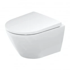 Duravit D-Neo - Hangend Toilet, Rimless, HygieneGlaze, Wit 2588092000 -Hansgrohe Winkel e94b473098fbbac80d87176e