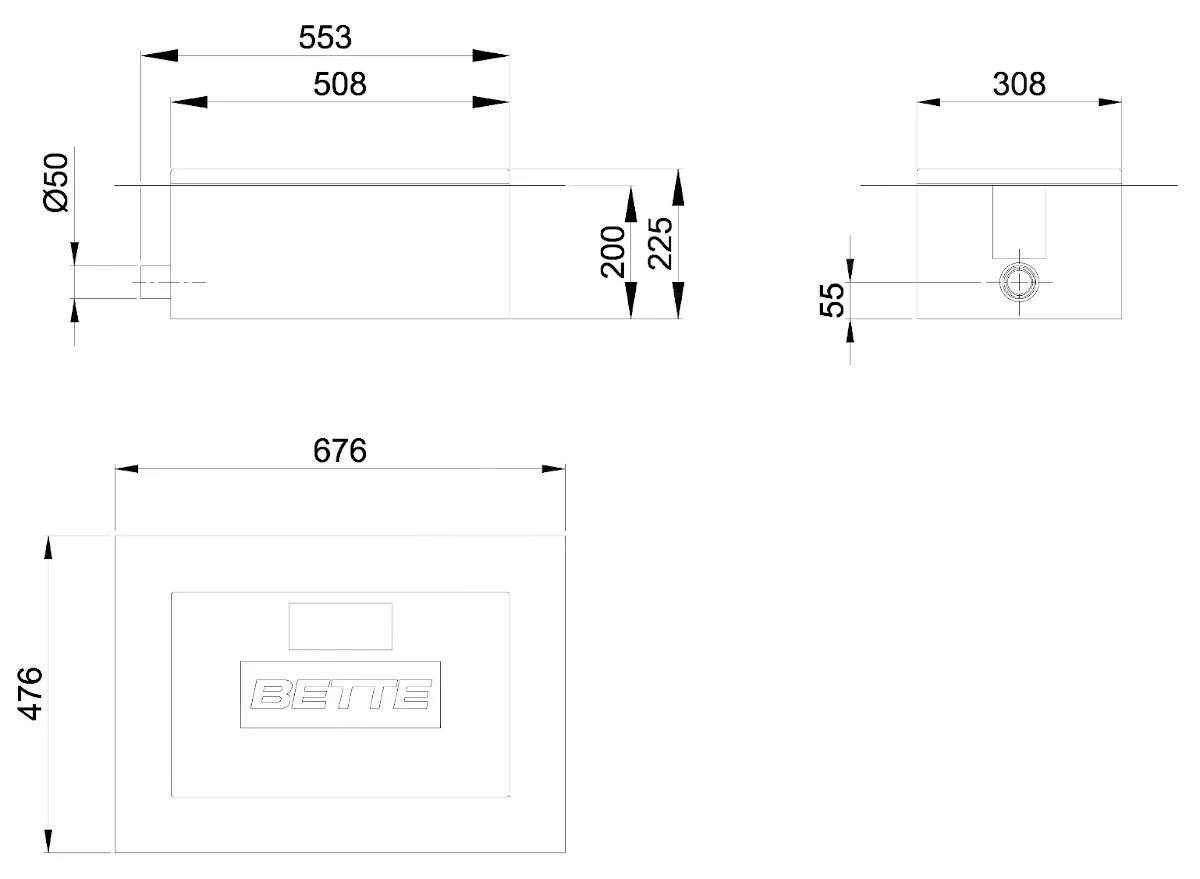 Bette Toebehoren - Easy Connect Installatiebox Voor Bad En Douchebak B57-0400 4 Bette Toebehoren - Easy Connect Installatiebox Voor Bad En Douchebak B57-0400 - Afbeelding 2