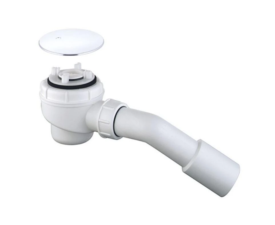 Kludi Sifons - Afvoergarnituur Voor Tasso Douchebak, Chroom/kunststof 2105205-00 3 Kludi Sifons - Afvoergarnituur Voor Tasso Douchebak, Chroom/kunststof 2105205-00