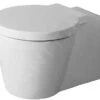 Duravit Starck 1 - Hangend Toilet, Wit 0210090064 -Hansgrohe Winkel f0a82a24d5fcf84faebaab01