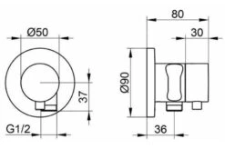 Keuco IXMO - Stopkraan Inbouw Met Douchehouder, Mat Aluminium 59541171201 -Hansgrohe Winkel f3fe41cf9e94ea7df9623d71 2