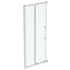 Ideal Standard I.Life - Douche Schuifdeur, Tweedelige, 900 Mm, Silver Bright/helder Glas T4856EO