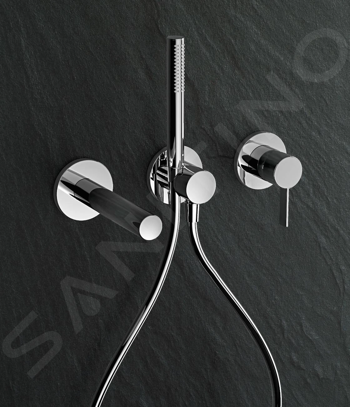 Keuco IXMO - Omstelventiel Inbouw, 2-weg, Met Slangaansluiting En Douchehouder, Chroom 59556010201 7 Keuco IXMO - Omstelventiel Inbouw, 2-weg, Met Slangaansluiting En Douchehouder, Chroom 59556010201 - Afbeelding 5