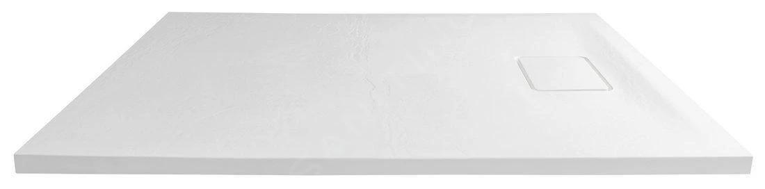 Sapho Acora - Douchebak 1200x900 Mm, Gegoten Marmer, Decor Witsteen AC005 6 Sapho Acora - Douchebak 1200x900 Mm, Gegoten Marmer, Decor Witsteen AC005 - Afbeelding 4